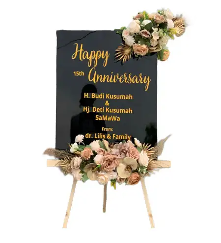 Papan Bunga Akrilik Donorejo