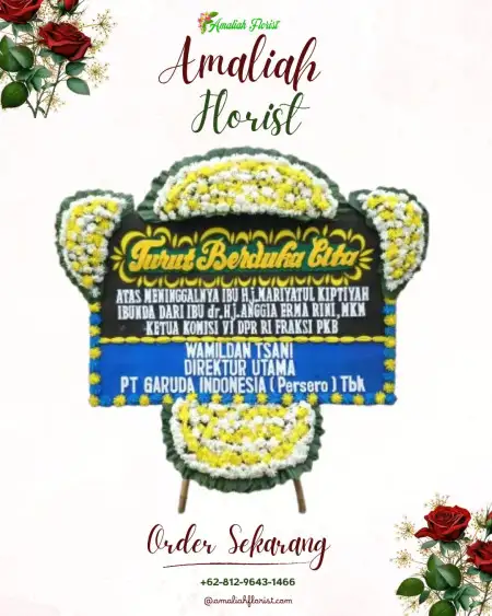 Papan Bunga Duka Donorejo